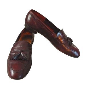 Salvatore Ferragamo Brown Slip-On Loafers
